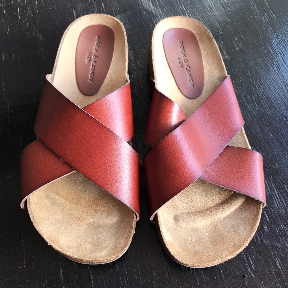 Rock and Candy Slip on Sandles